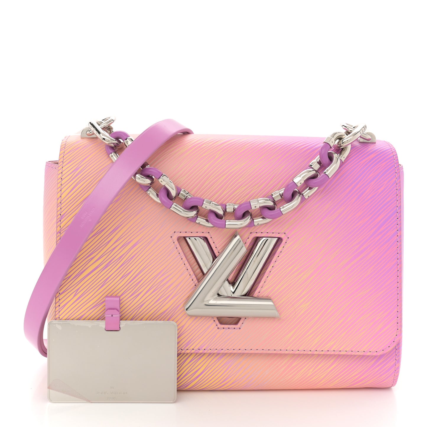 Epi Twist Shoulder Bag MM Gradient Orange