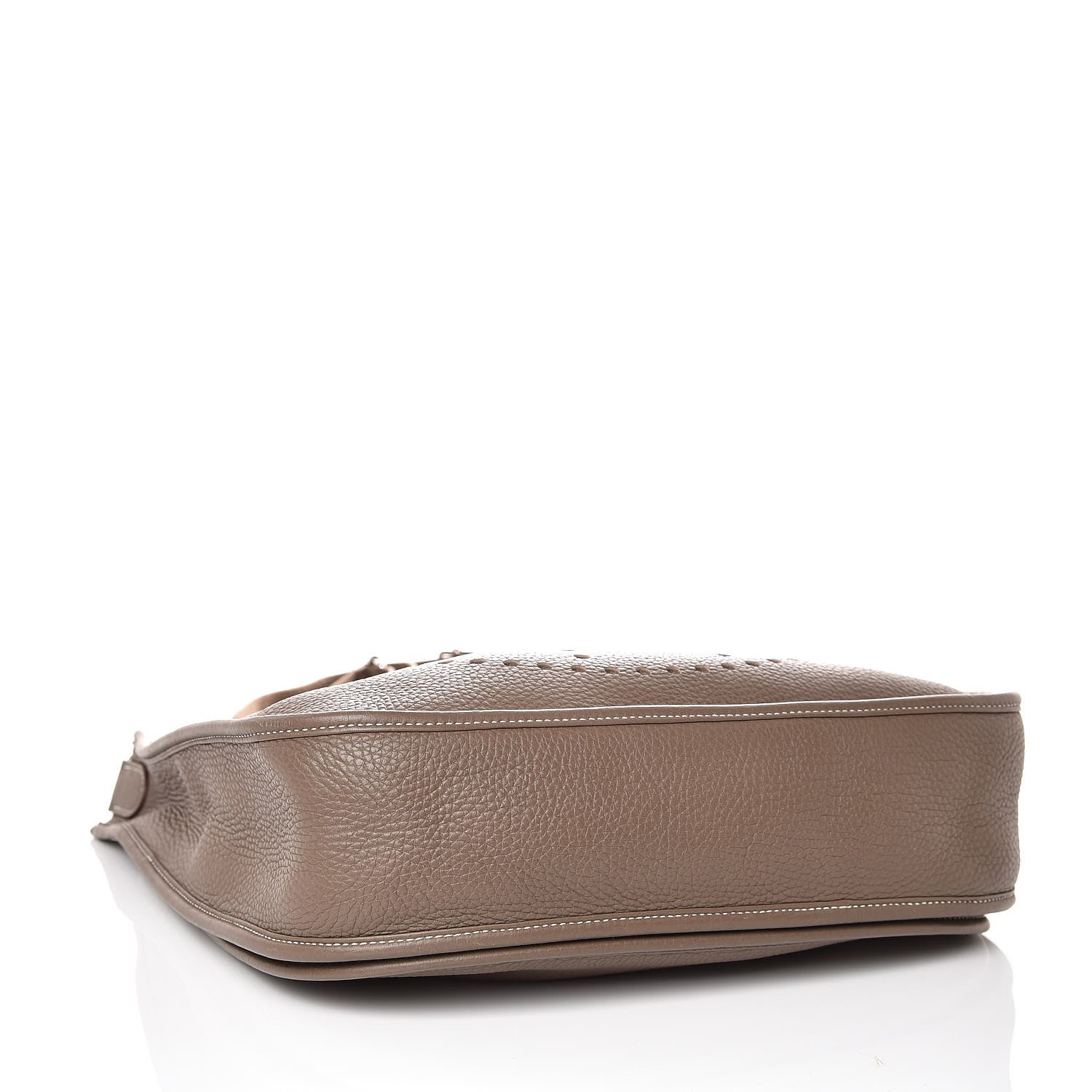 Hermes Taurillon Clemence Evelyne III GM Etoupe 4 of 9