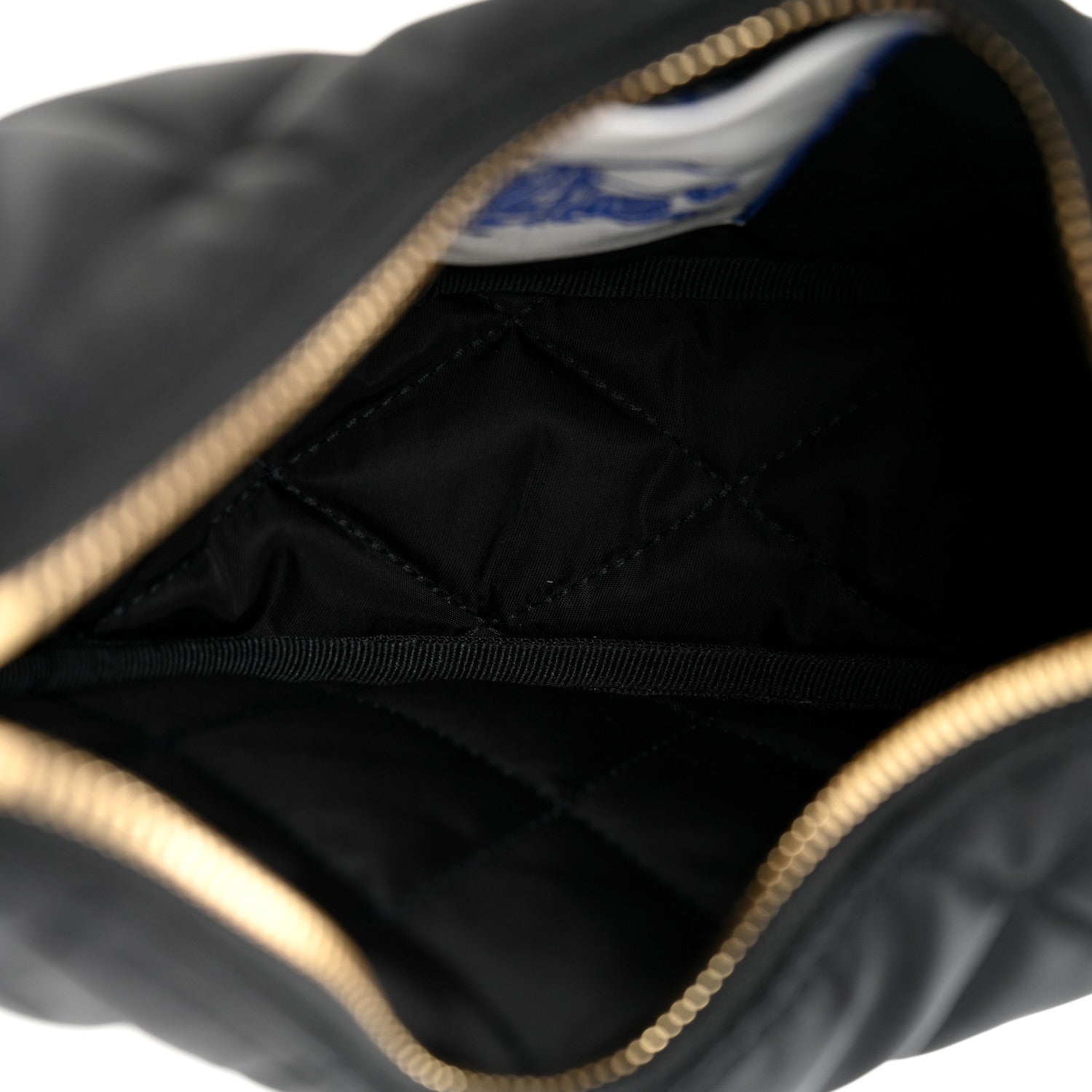 Burberry Nylon Horseshoe Crossbody Bag Black 5 of 10