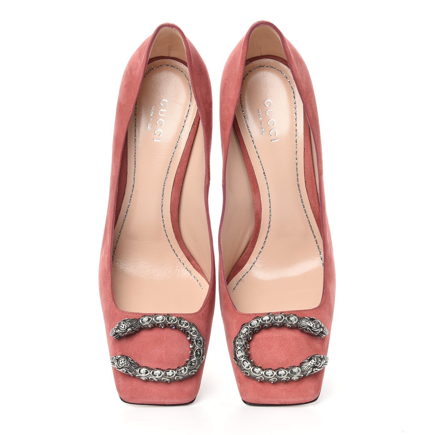 Suede Dionysus Pumps 37.5 Lipstick Rose
