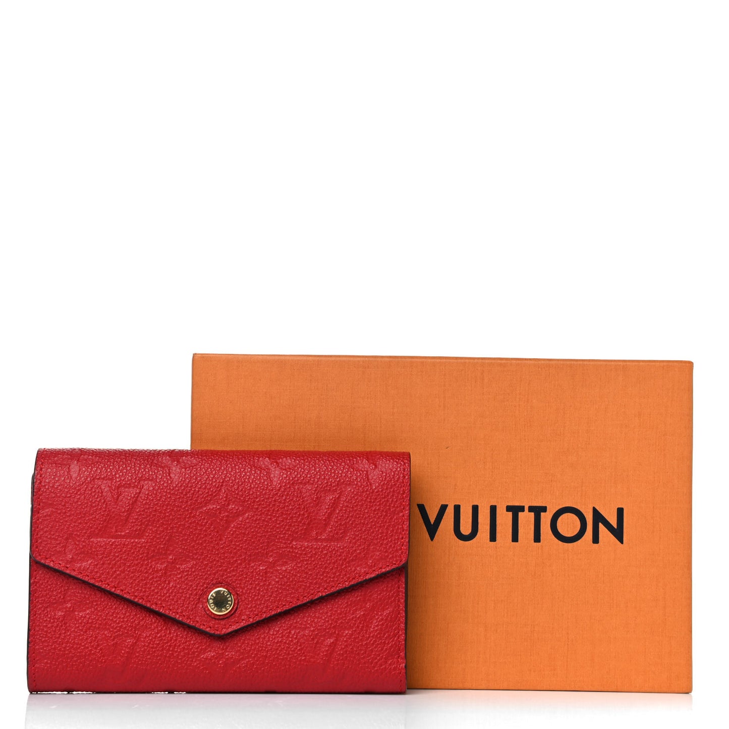 Empreinte Compact Curieuse Wallet Cherry