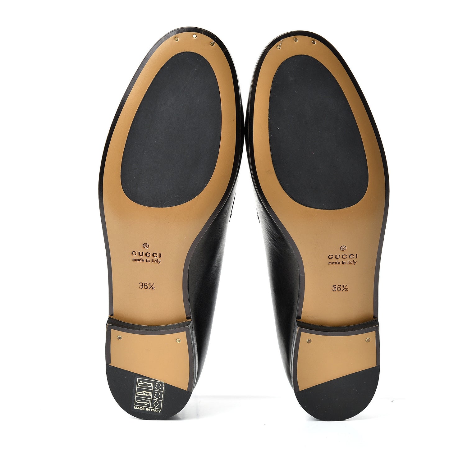 Calfskin Womens Jordaan Loafers 36.5 Black