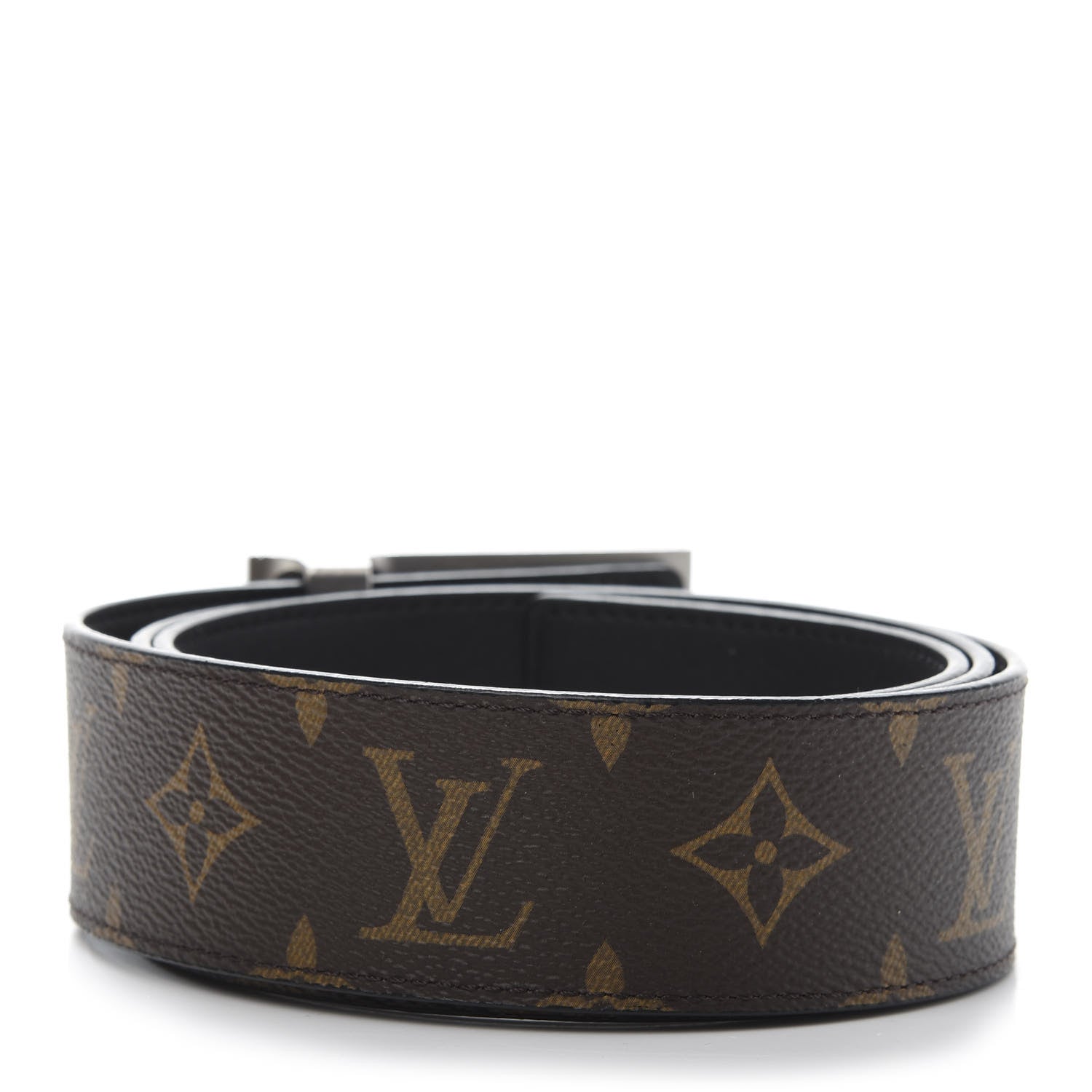 Louis Vuitton Monogram 35mm LV Inventeur Reversible Belt 95 38 2 of 6