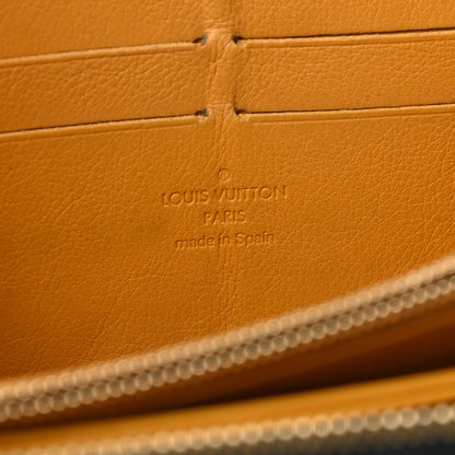 Louis Vuitton Denim Zippy Wallet Black 6 of 8