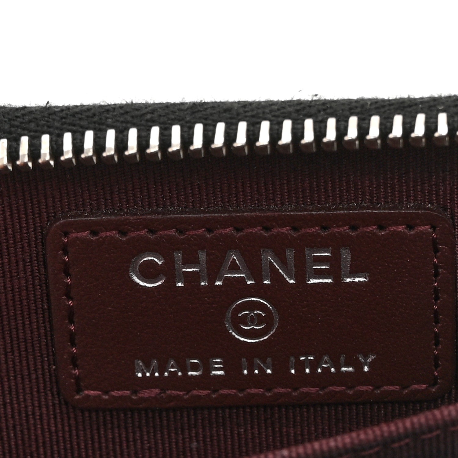 Chanel Caviar Quilted Zip Coin Purse Black 6 of 10