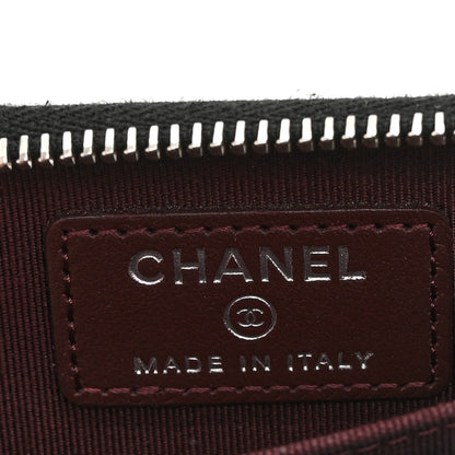 Chanel Caviar Quilted Zip Coin Purse Black 6 of 10