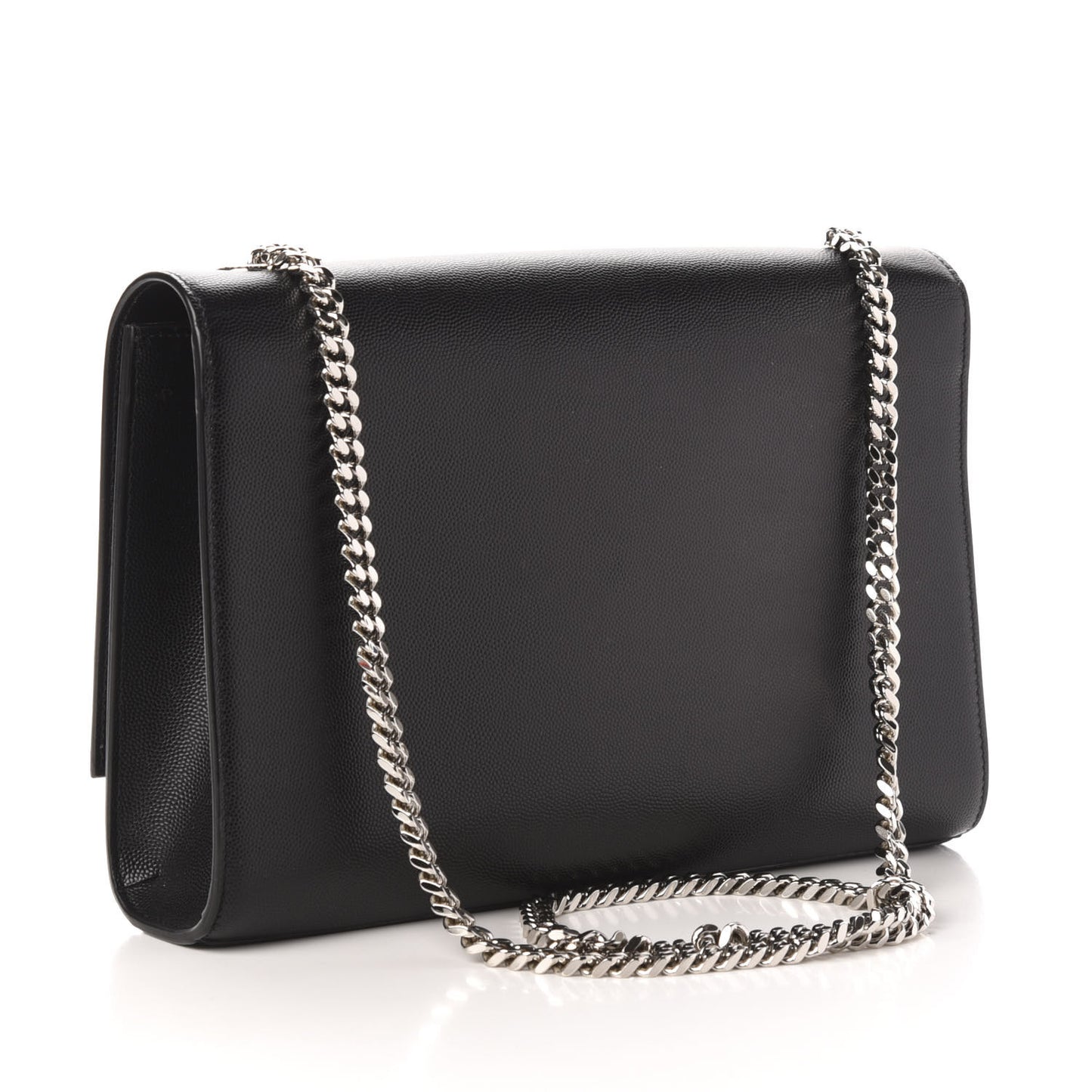 Grain De Poudre Large Classic Monogram Kate Satchel Black