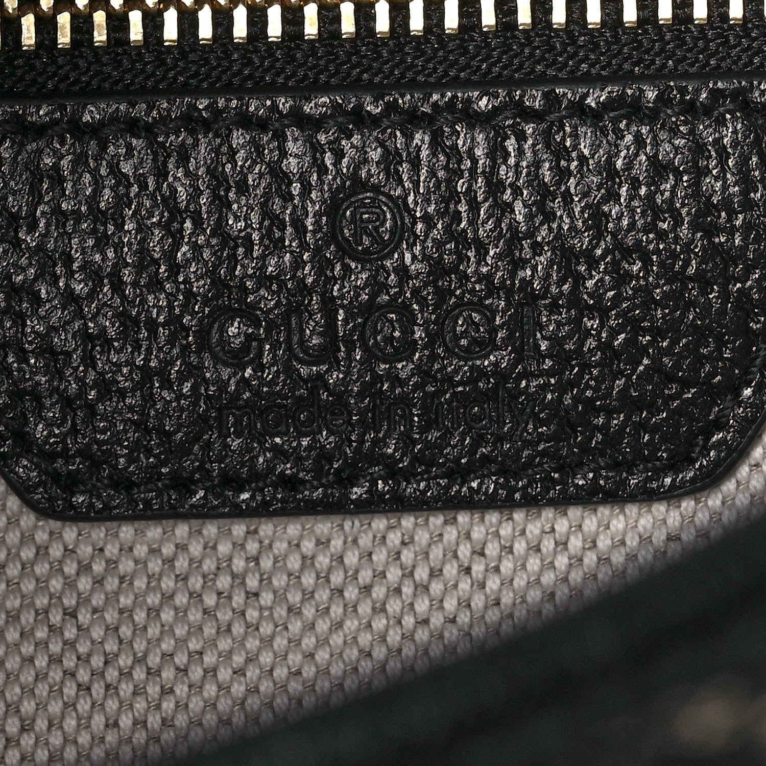 Gucci Jacquard Denim GG Monogram Small Jackie 1961 Hobo Black Ivory 7 of 7