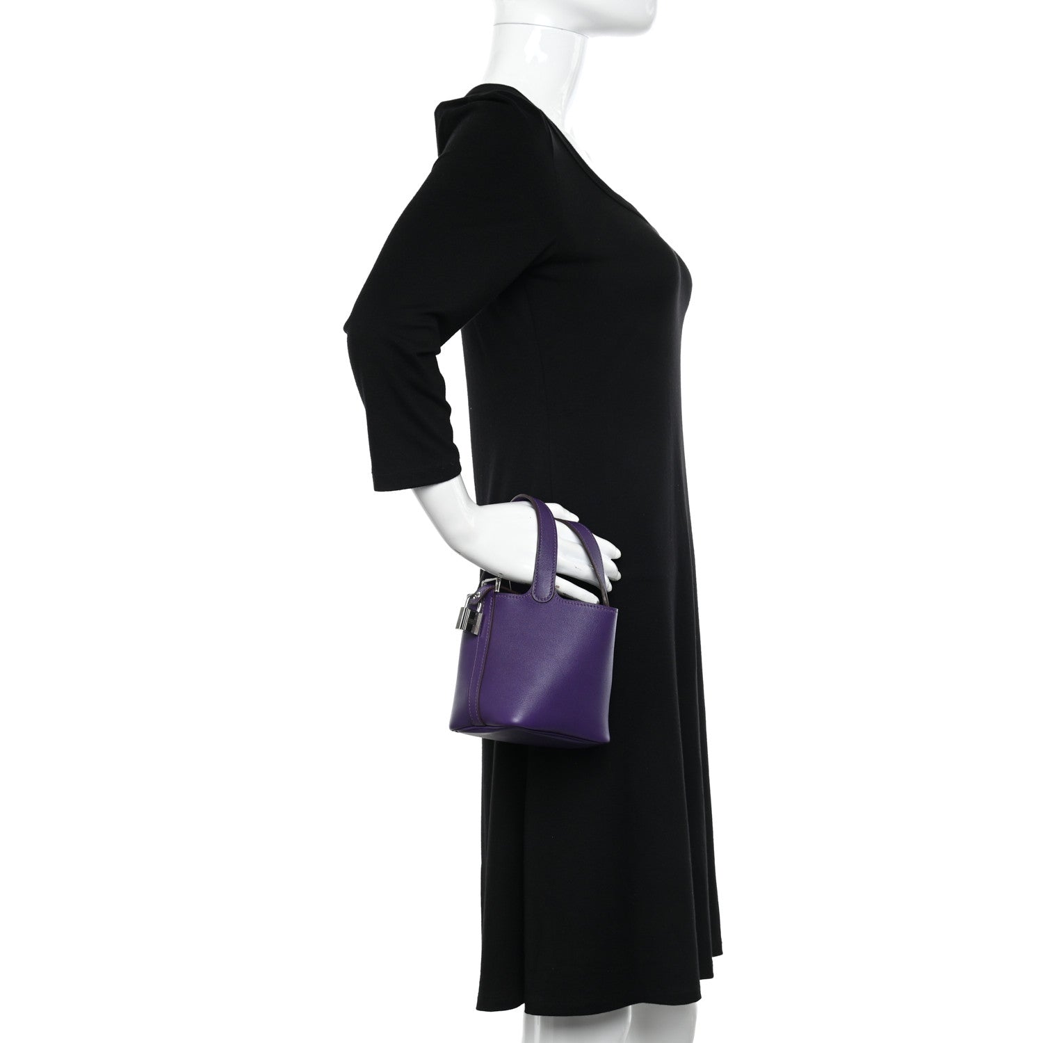 Hermes Swift Micro Picotin Lock Iris 2 of 10