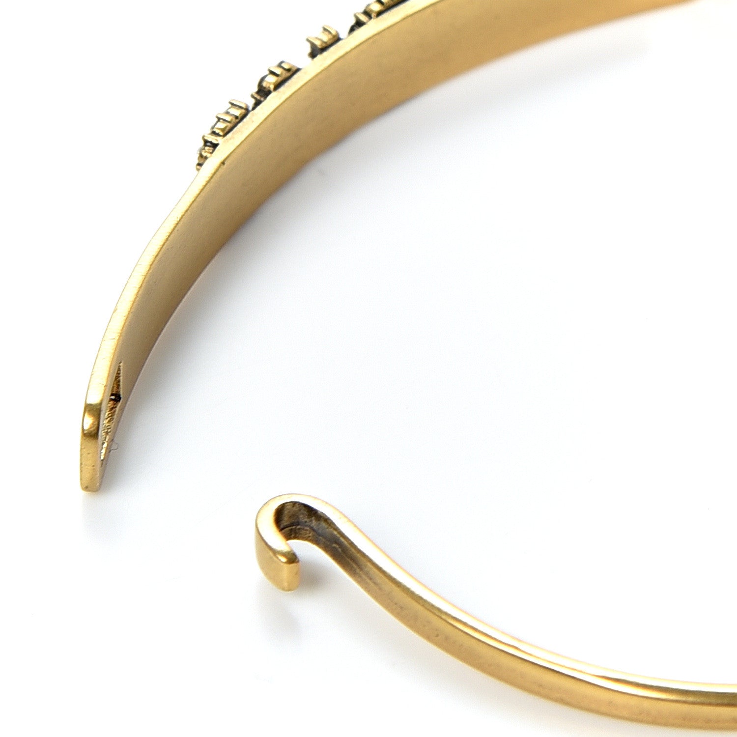 Christian Dior Metal Crystal Dio(r)evolution Bracelet Set Gold 10 of 11
