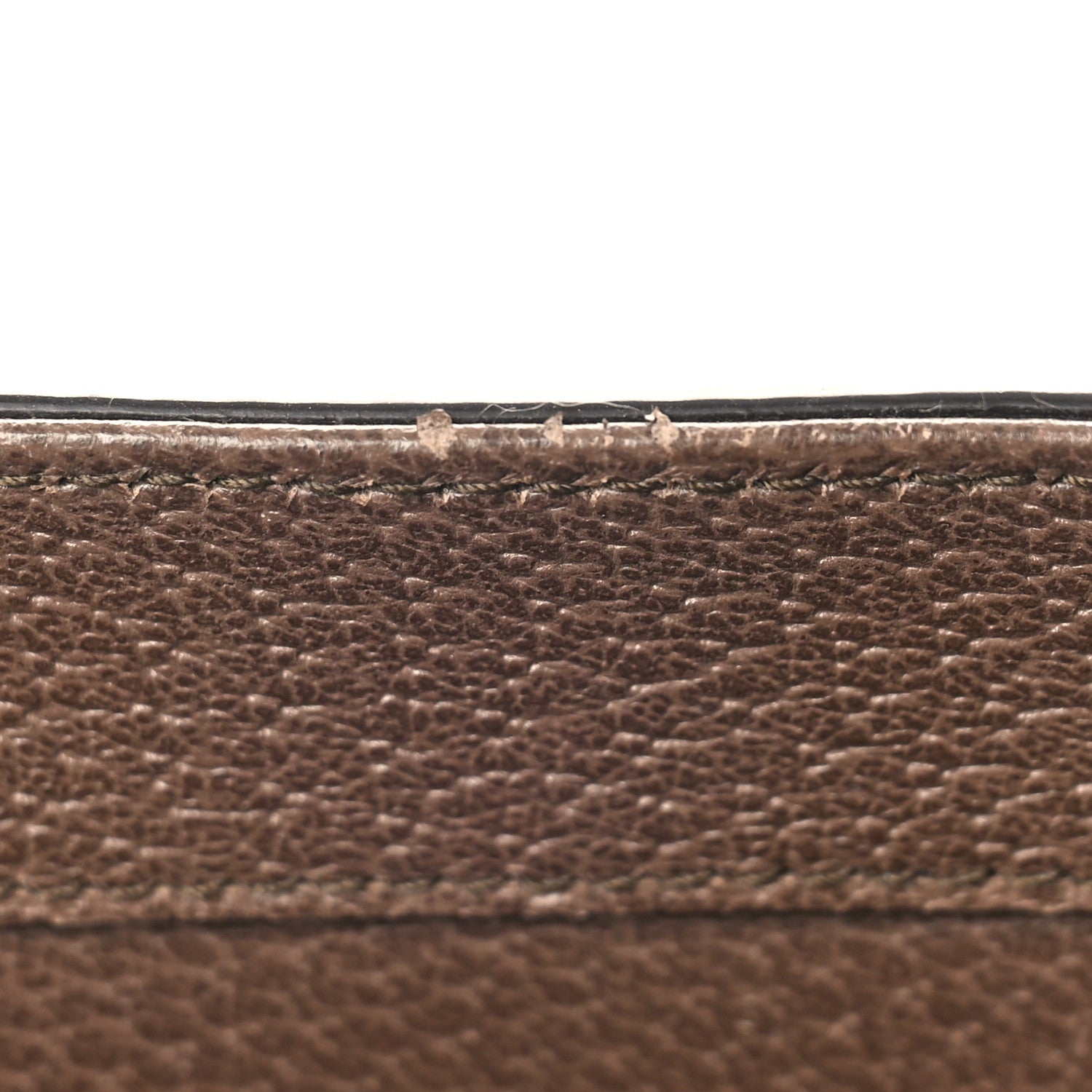 Gucci GG Supreme Monogram Textured Dollar Calfskin Small Detail Tote Beige Ebony New Acero 14 of 15