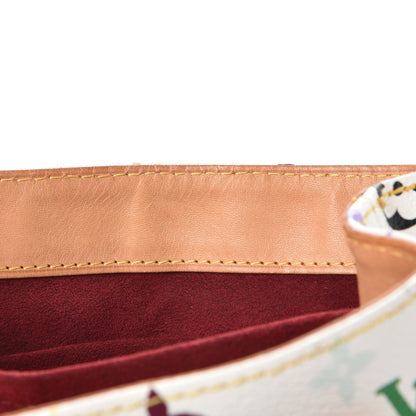 Louis Vuitton Monogram Multicolor Audra White 8 of 9
