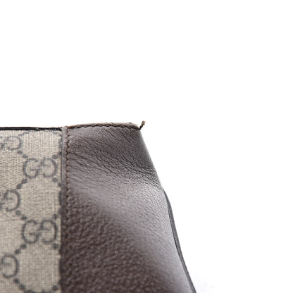 Gucci GG Supreme Monogram Web Large Ophidia Vertical Shopping Tote Brown 8 of 11