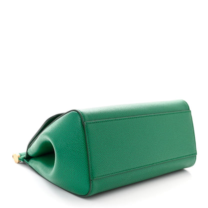 Dolce & Gabbana Dauphine Small Miss Sicily Satchel Green 4 of 9