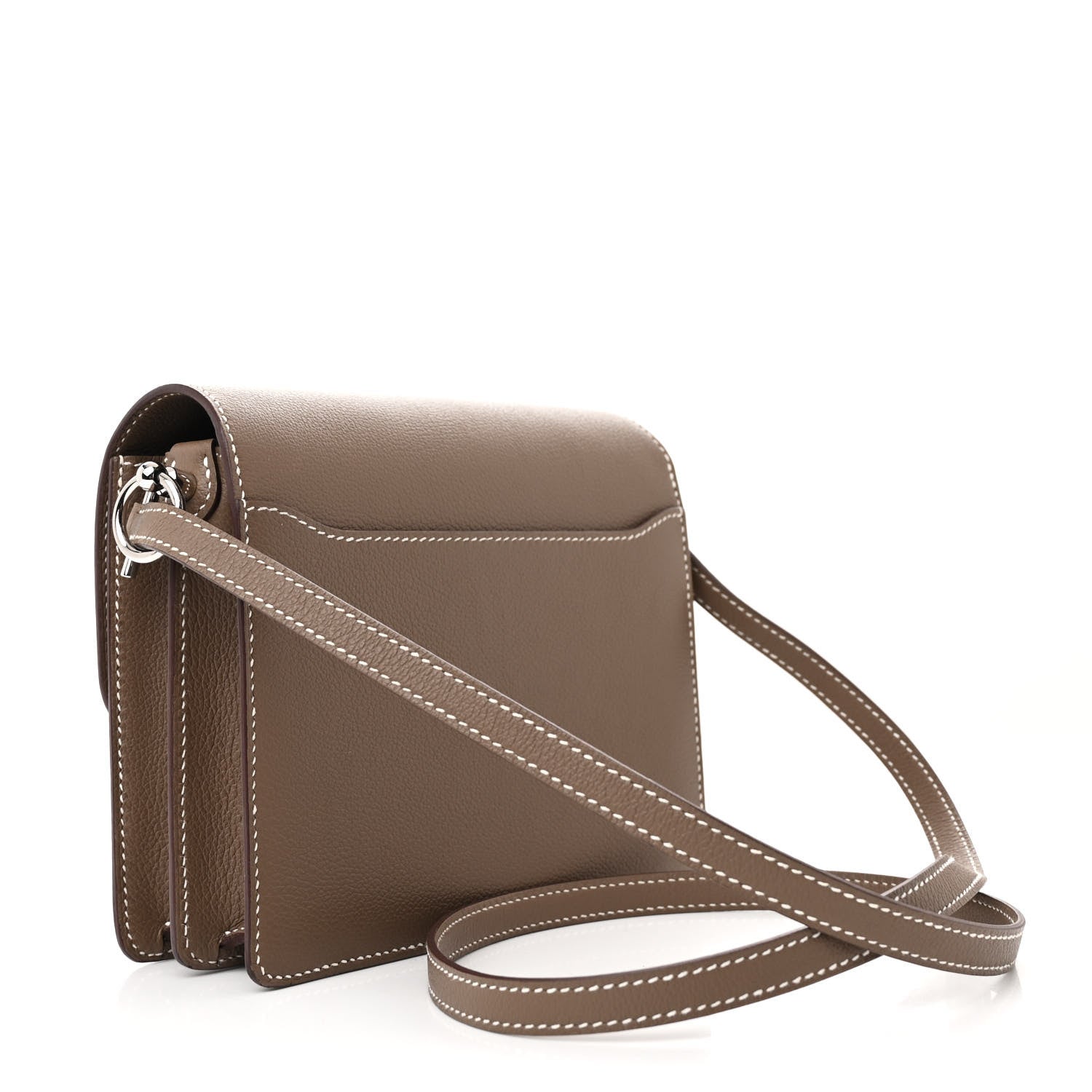 Hermes Evercolor Mini Sac Roulis Etoupe 3 of 13