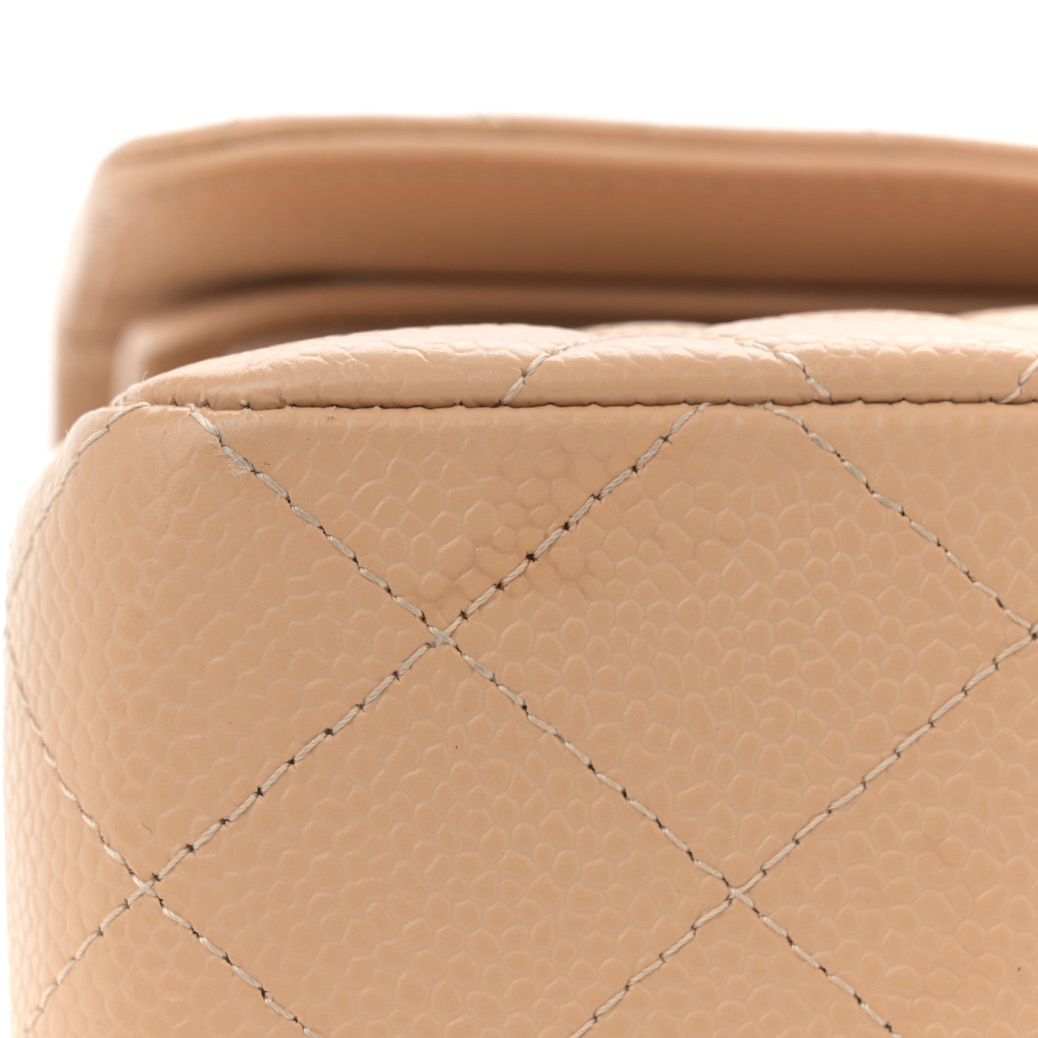 Chanel Caviar Quilted Small Double Flap Beige 13 of 13