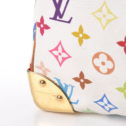 Louis Vuitton Monogram Multicolor Keepall 45 White 15 of 23
