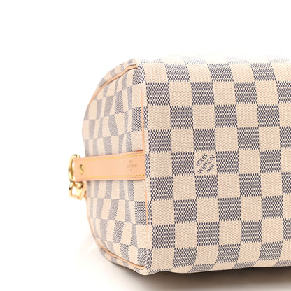 Louis Vuitton Damier Azur Speedy Bandouliere 25 8 of 9