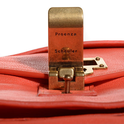 Proenza Schouler Lambskin Medium PS1 Satchel Grapefruit 6 of 15