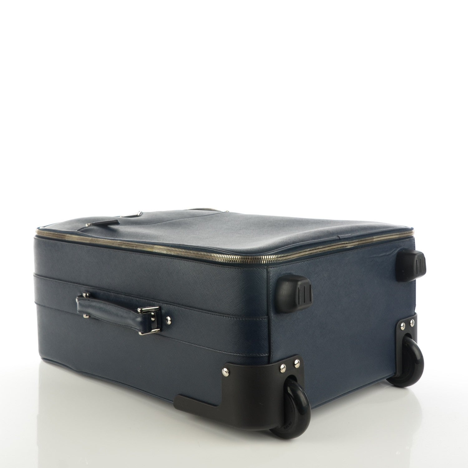 Prada Saffiano Travel Trolley Luggage Baltico 4 of 8