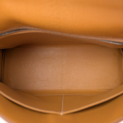Hermes Chevre de Coromandel Kelly Retourne 32 Caramel 5 of 15