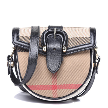 Burberry House Check Mini Crossbody Bag Black 1 of 14