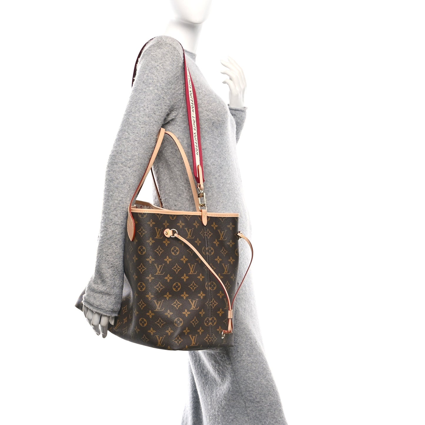Monogram LV Travels With Grace Coddington Inside Out Neverfull Bandouliere GM