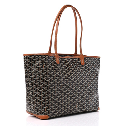 Goyard Goyardine Artois MM Black Gold 3 of 9