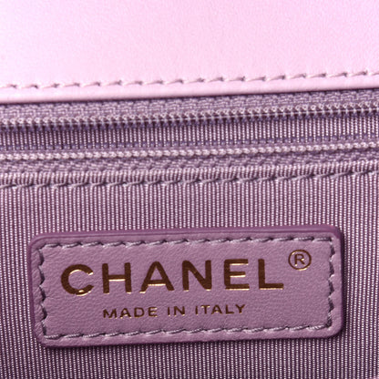 Chanel Lambskin Quilted Mini Mademoiselle Chic Flap Pink 6 of 11