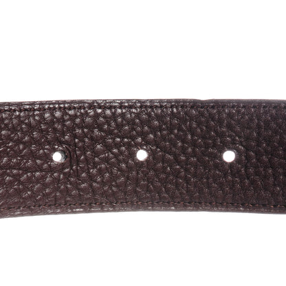 Hermes Box Togo Reversible Martelee Constance 40mm H Belt 100 Noir Chocolate 9 of 13