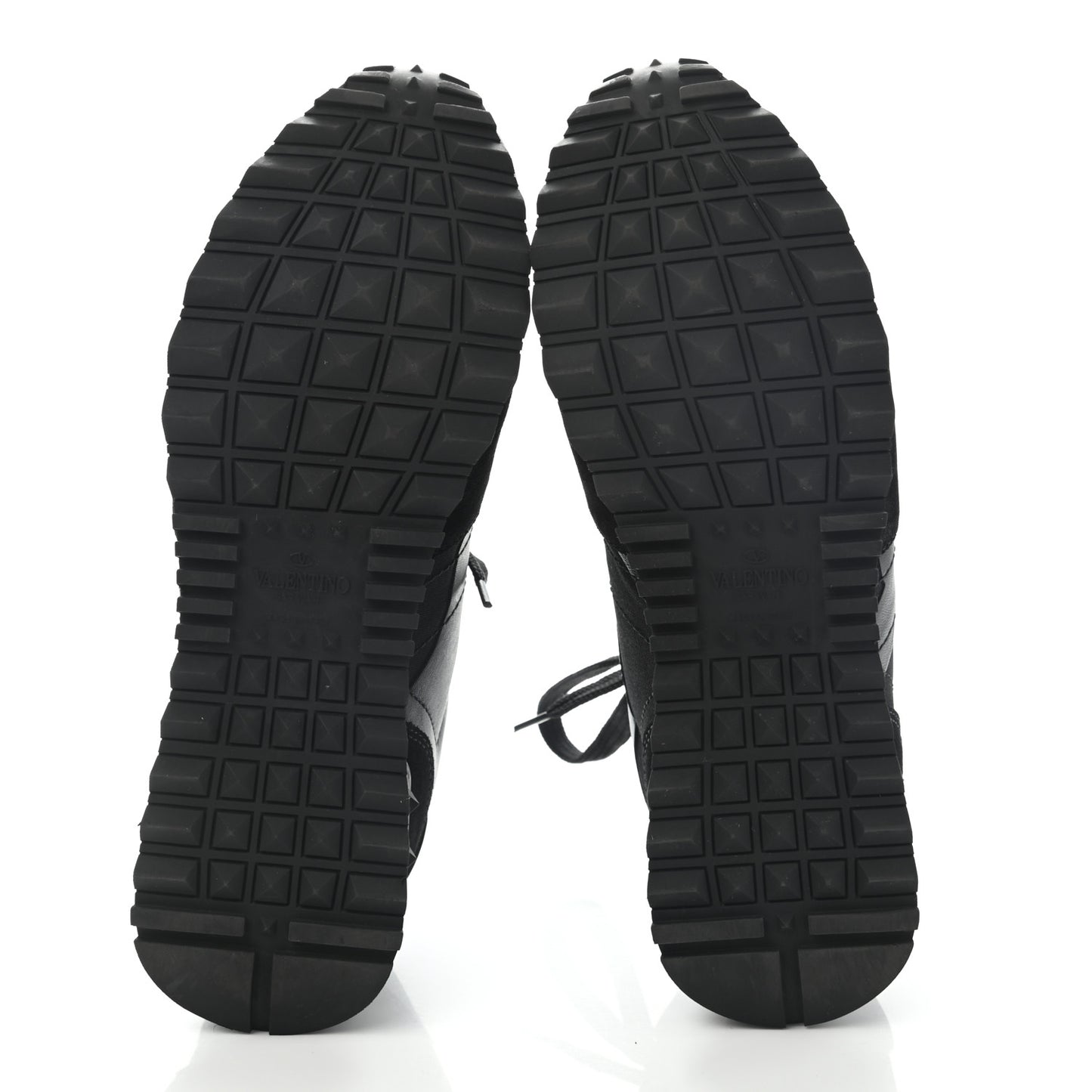Nappa Suede Camouflage Womens Rockrunner Sneakers 37.5 Black