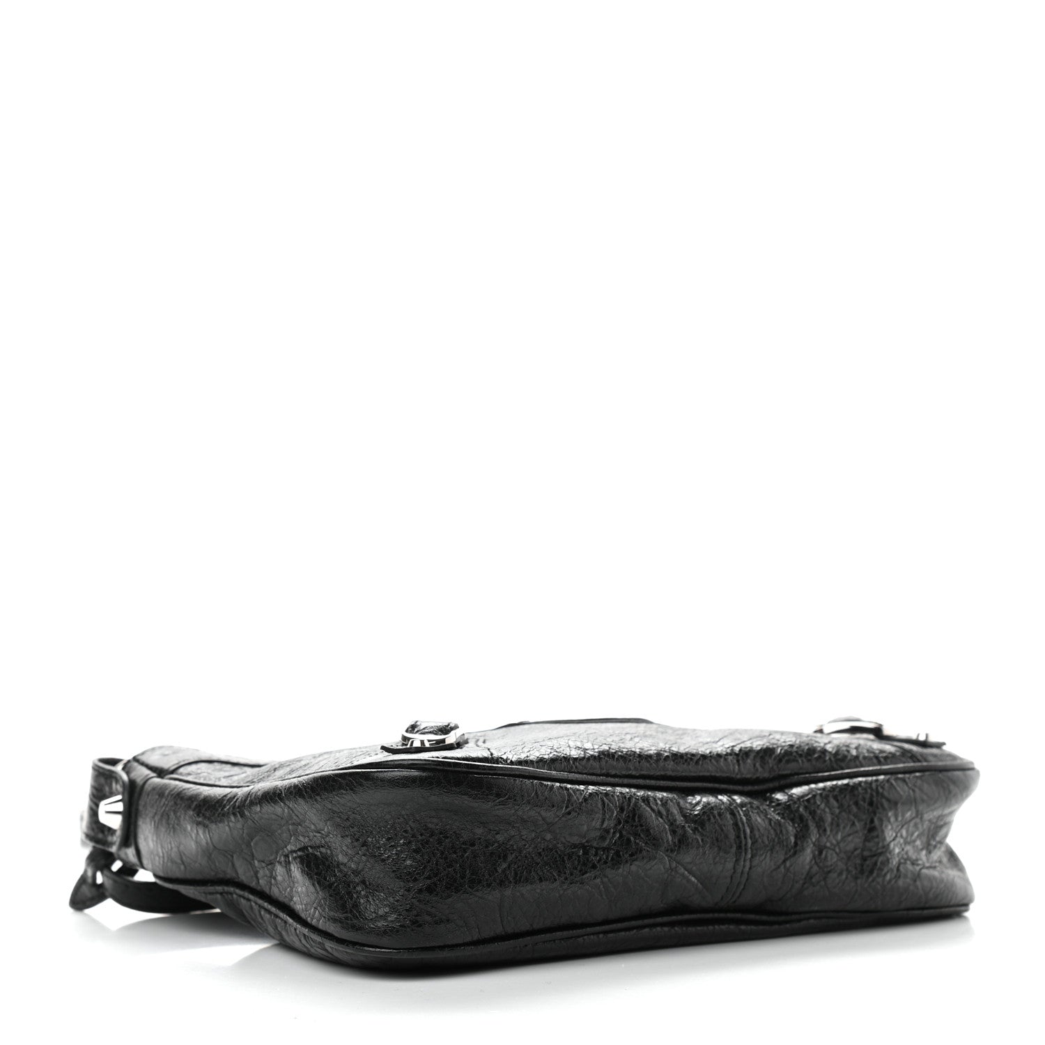 Balenciaga Agneau Classic Silver Hardware Hip Black 4 of 11
