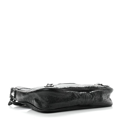 Balenciaga Agneau Classic Silver Hardware Hip Black 4 of 11
