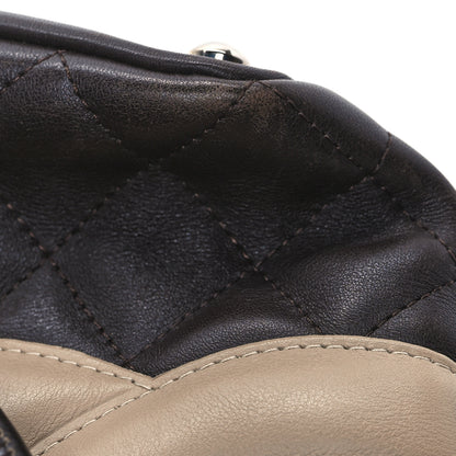 Chanel Calfskin Quilted Medium Cambon Tote Brown Beige 12 of 14