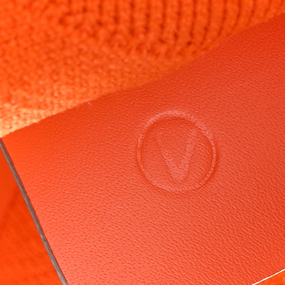 Louis Vuitton Knit Monogram Horizon Soft Duffle 55 Orange 9 of 13