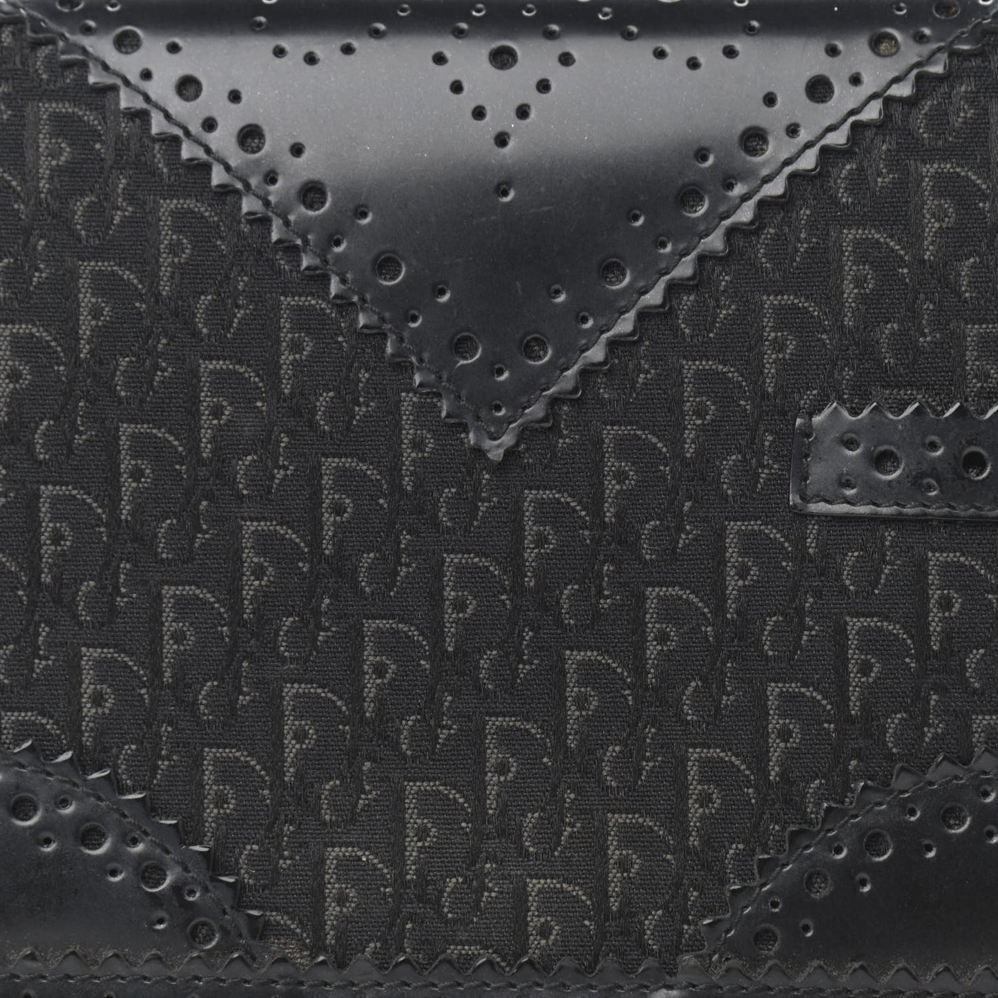 Monogram D Trick Shoulder Bag Black