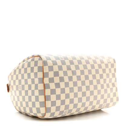 Louis Vuitton Damier Azur Speedy 30 4 of 10