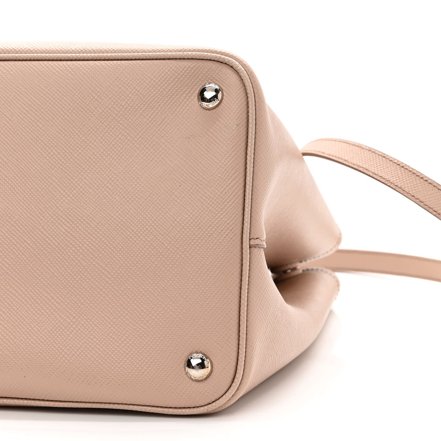 Saffiano Cuir Medium Double Handle Tote Cammeo