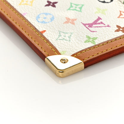 Louis Vuitton Monogram Multicolor Key Pouch White 8 of 8