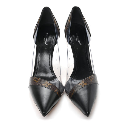 Louis Vuitton Monogram PVC Call Back Pumps 40 Black 3 of 8