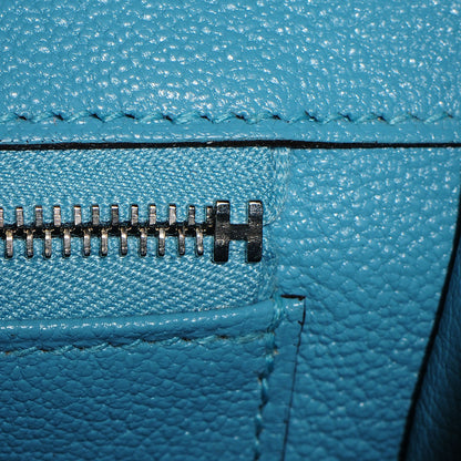 Hermes Togo Birkin 35 Bleu Saint Cyr 18 of 26