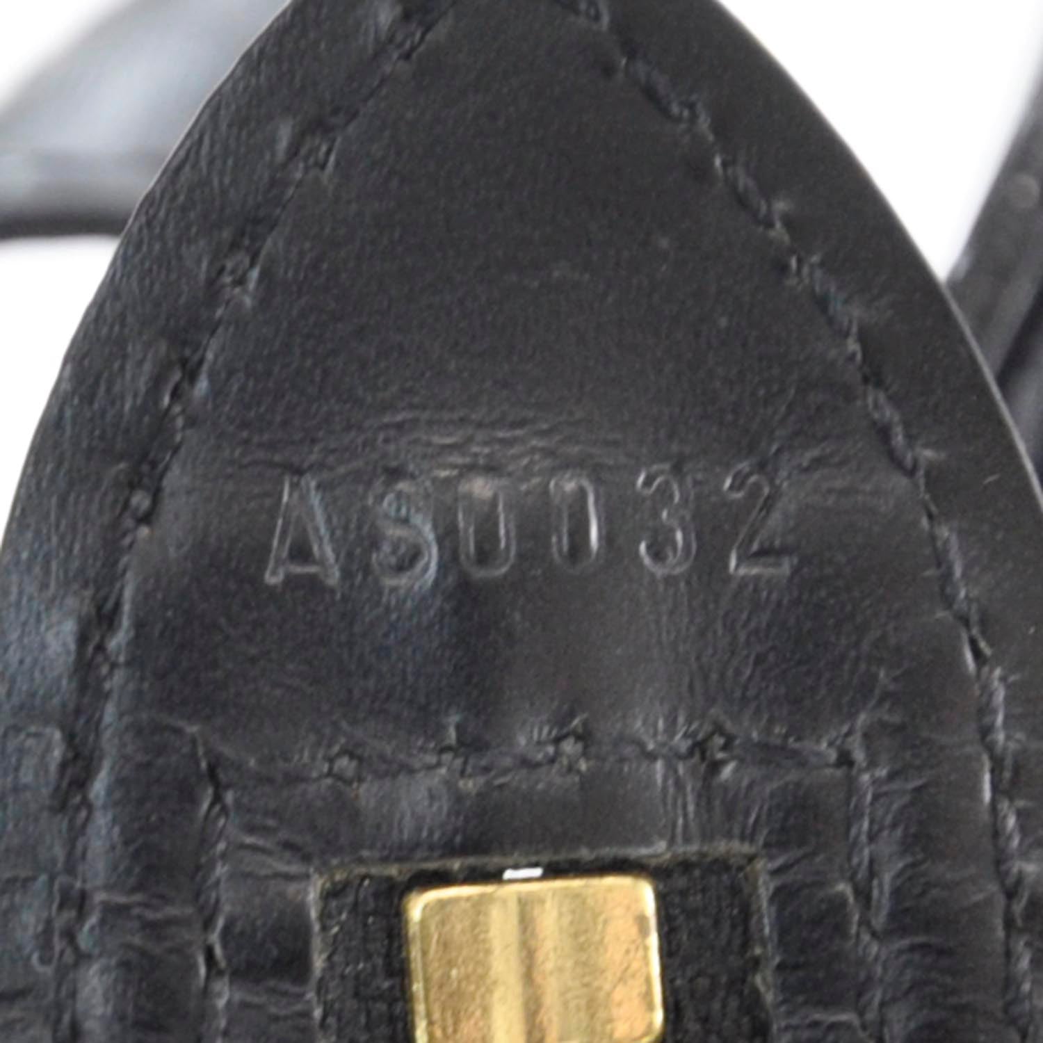 Louis Vuitton Epi Saint Jacques PM Long Straps Black 9 of 9