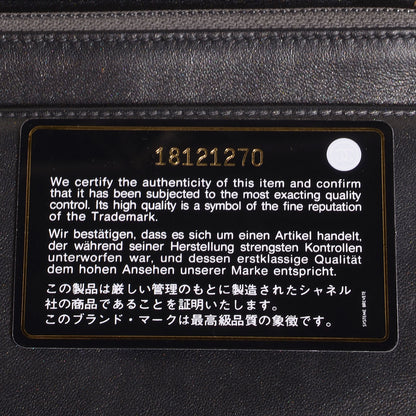 Chanel Calfskin Double Stitch Boy Wallet On Chain WOC Grey 8 of 12