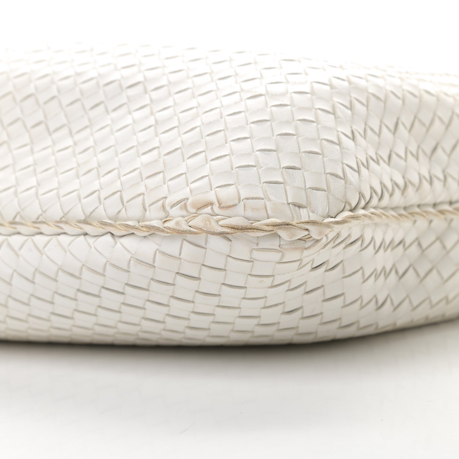 Bottega Veneta Nappa Intrecciato Maxi Veneta Hobo White 10 of 16