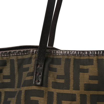 Fendi Zucca Shopping Tote Tobacco 11 of 13
