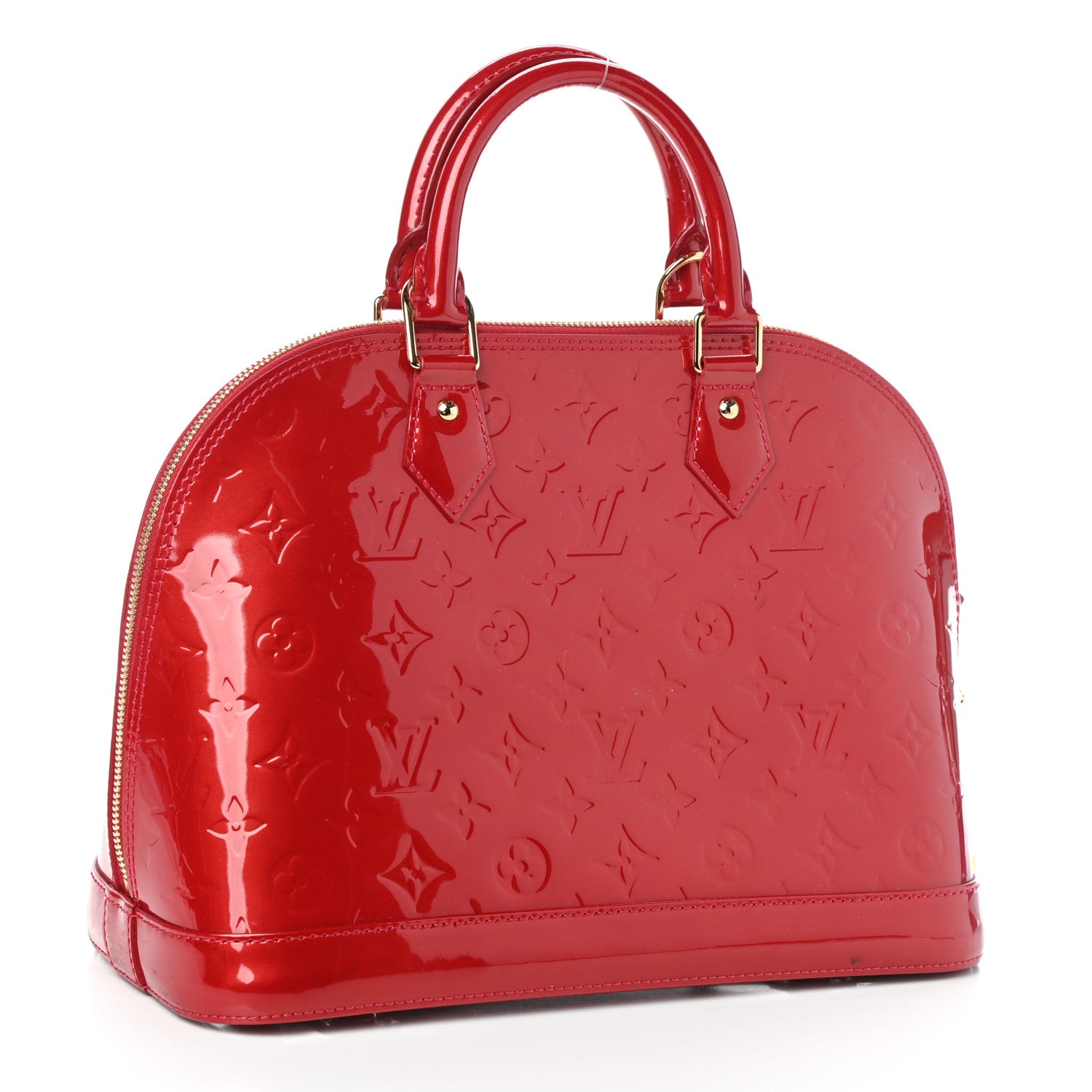 Louis Vuitton Vernis Alma PM Pomme D'Amour 3 of 9