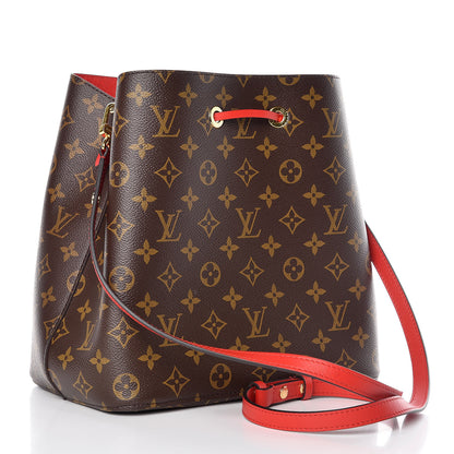 Louis Vuitton Monogram Neonoe MM Coquelicot 3 of 11