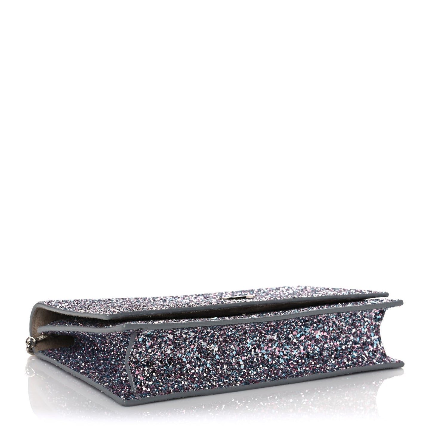 Glitter Florence Wallet on Chain Bubblegum Mix