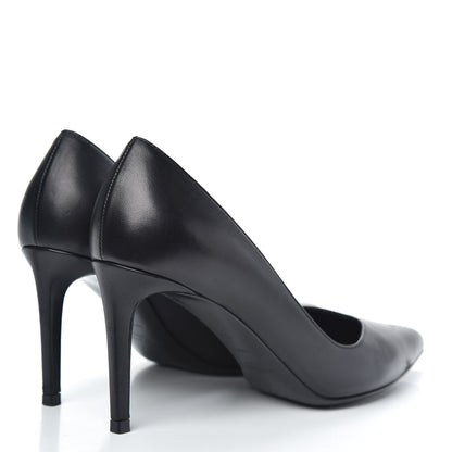 Saint Laurent Calfskin Classic Paris 80 Pumps 36 Black 4 of 11