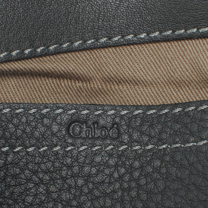 Chloe Leather Marcie Round Crossbody Bag Black 9 of 9